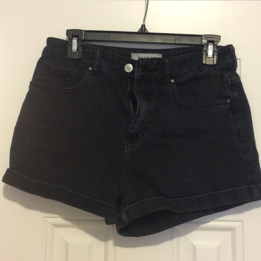Pacsun black mom shorts